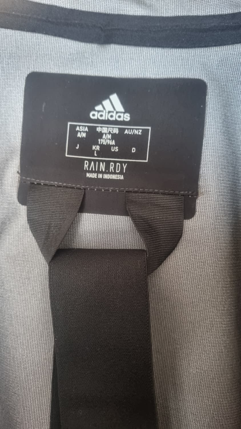아디다스 마이쉘터 베이지 레인 레디 바람막이 자켓 L 상품이미지3