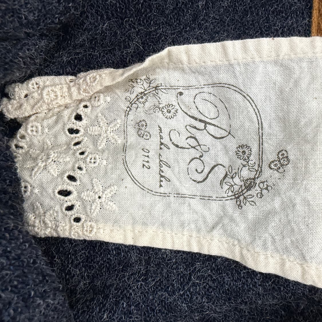 R&S 노르딕 패턴 카라 니트 탑 상품이미지5