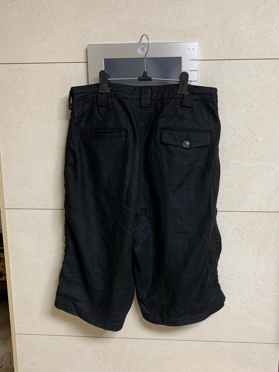 워드로브41 Landscape pocket shorts Black L 상품이미지5