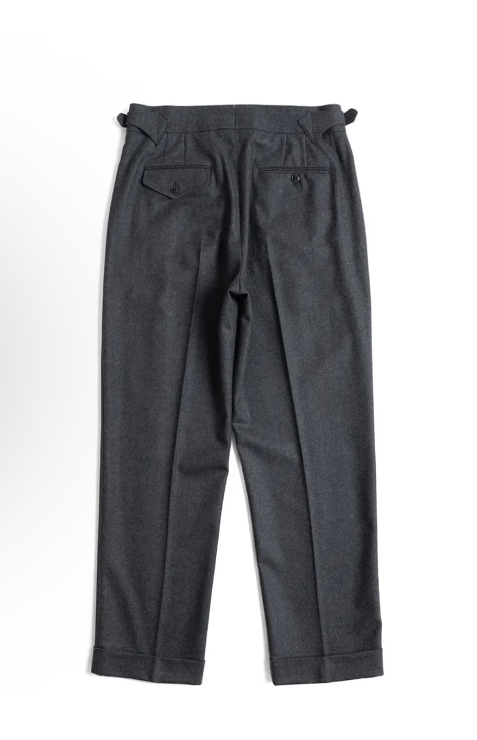 부기홀리데이 울 플란넬 그레이 L 32 상품이미지4