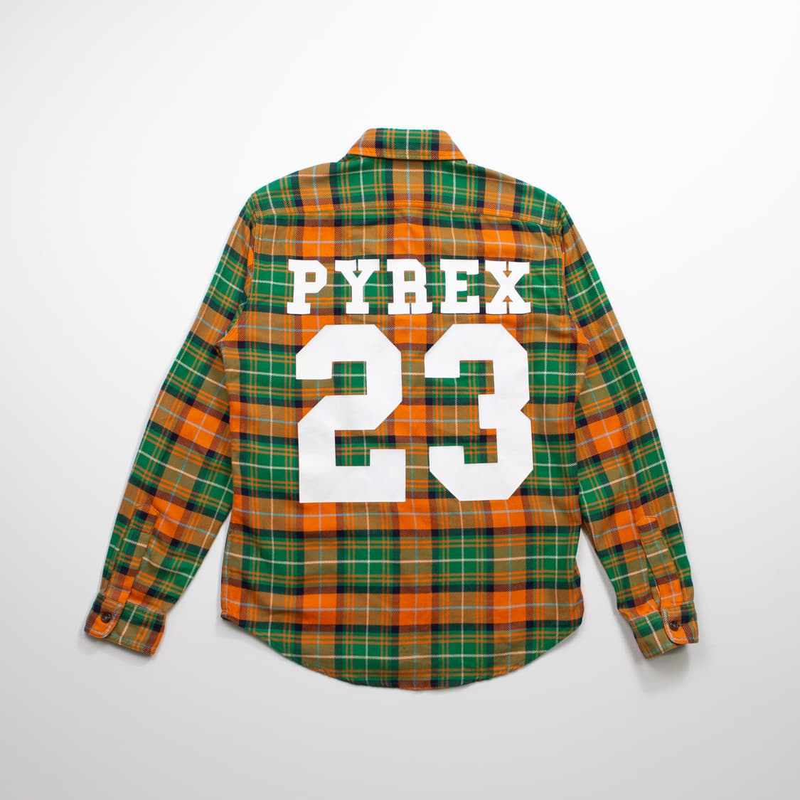 파이렉스 비전 23 플란넬 셔츠 오렌지 상품이미지1