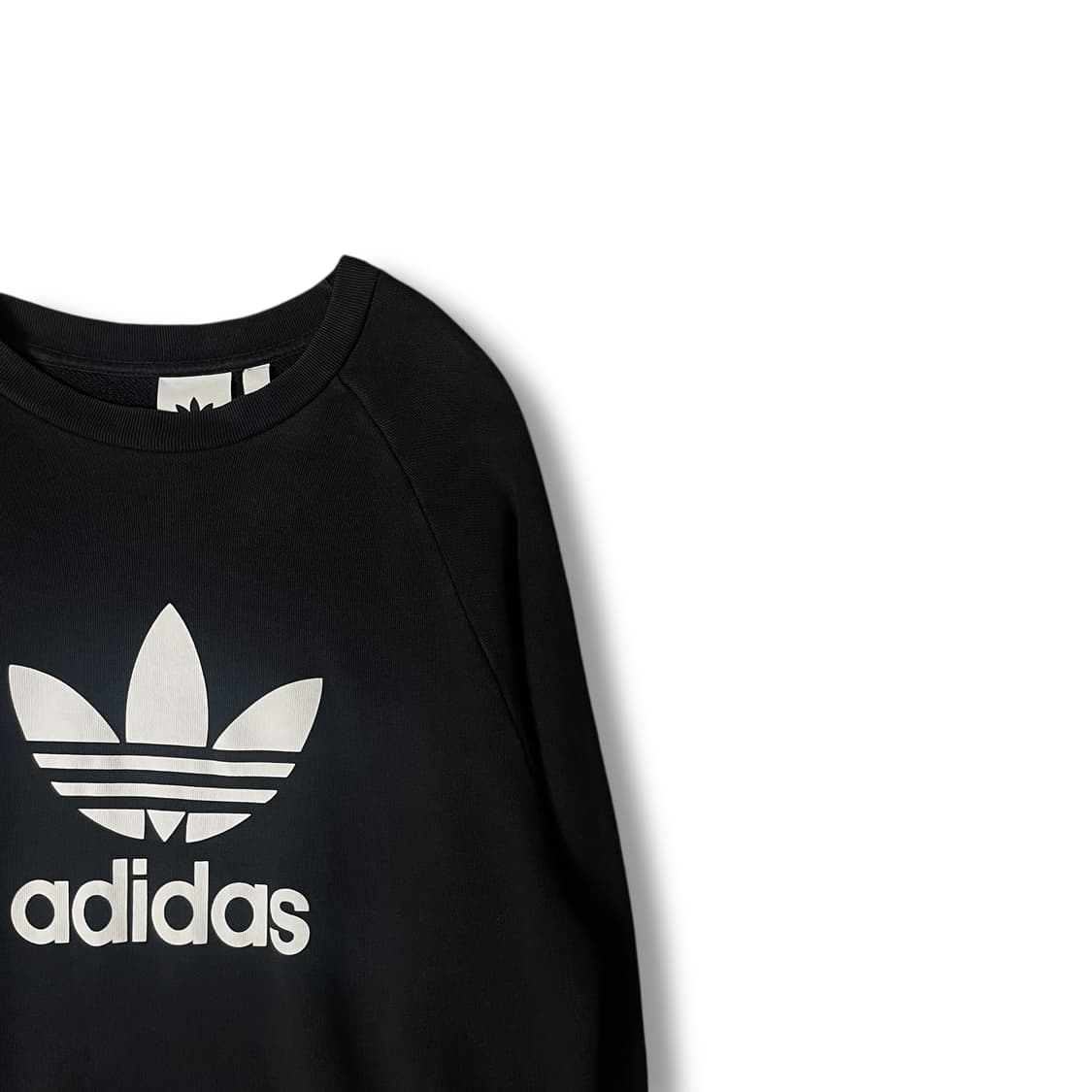 아디다스 차콜 빅로고 프린팅 롱 맨투맨 원피스 M 상품이미지2