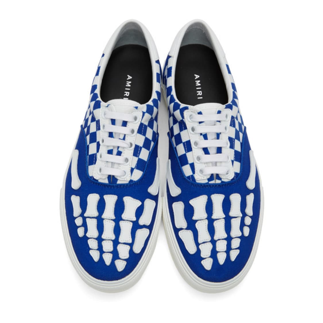 [43] 아미리 체커드 스켈레톤 로우탑 스니커즈 상품이미지1