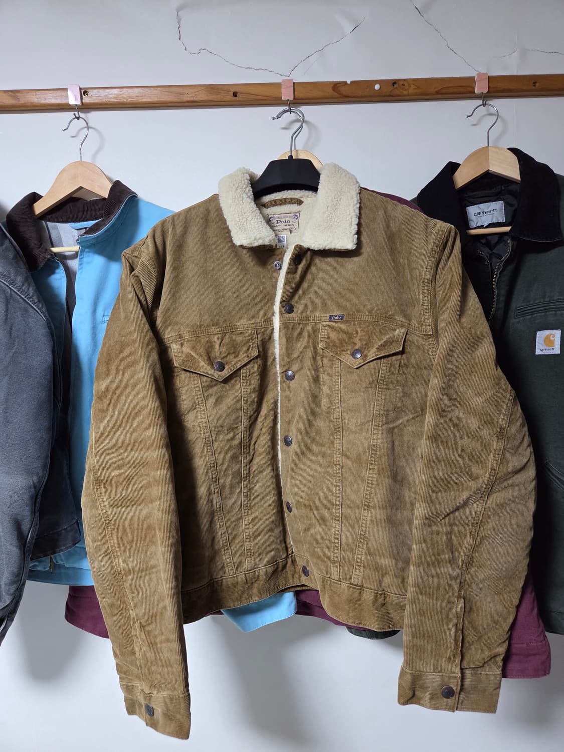 폴로 랄프로렌 코듀로이 플리스 트러커 자켓 상품이미지1