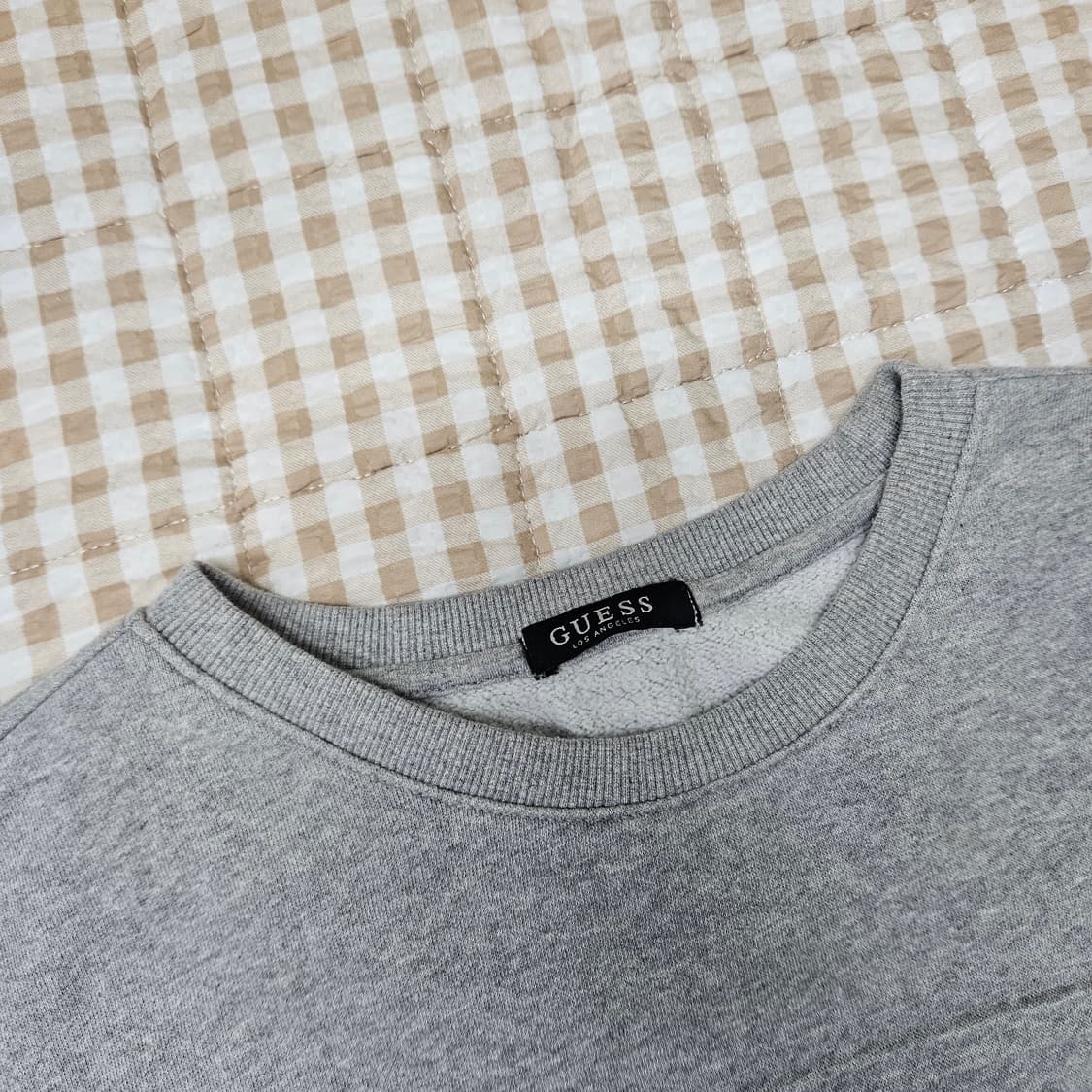 게스 기모 맨투맨 남자100 상품이미지2