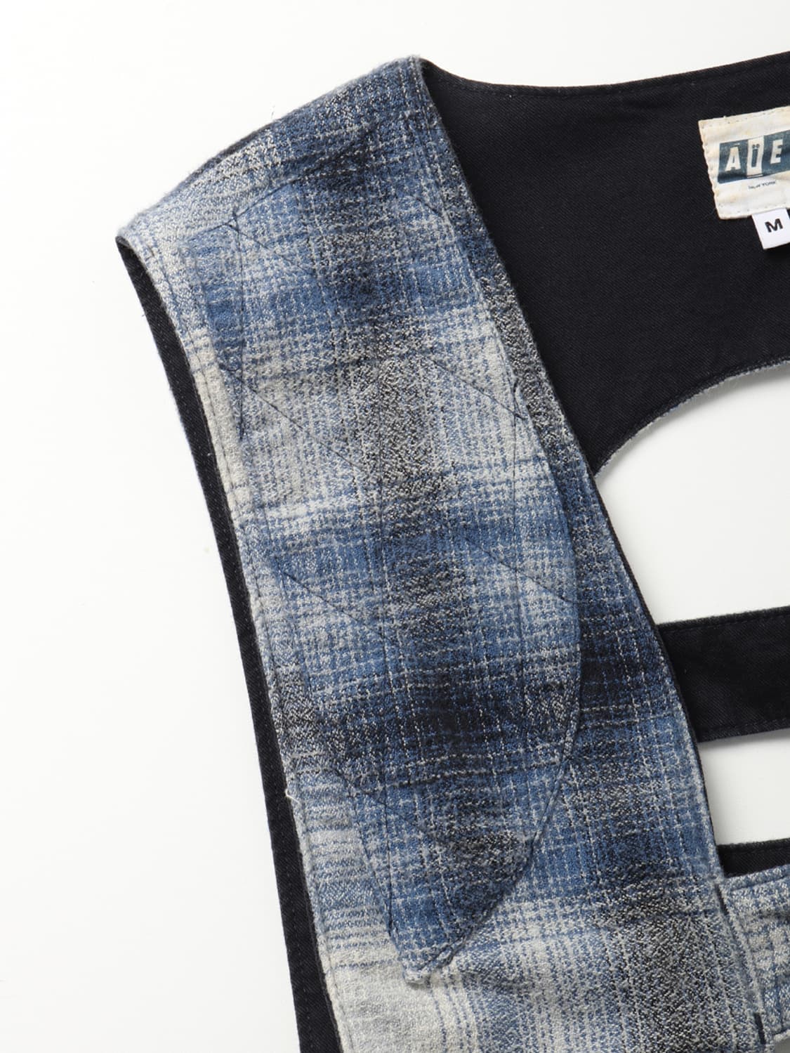 AiE Game Vest Shadow Plaid Flannel 상품이미지5