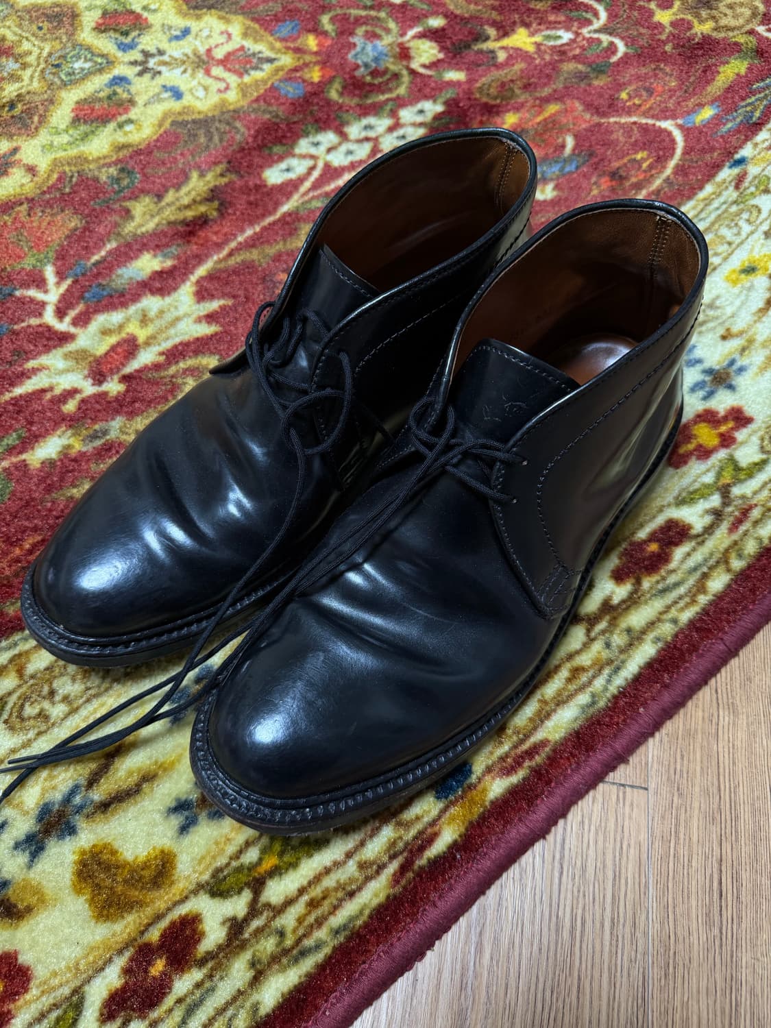 알든 1340 블랙 코도반 처카부츠 10d 상품이미지2