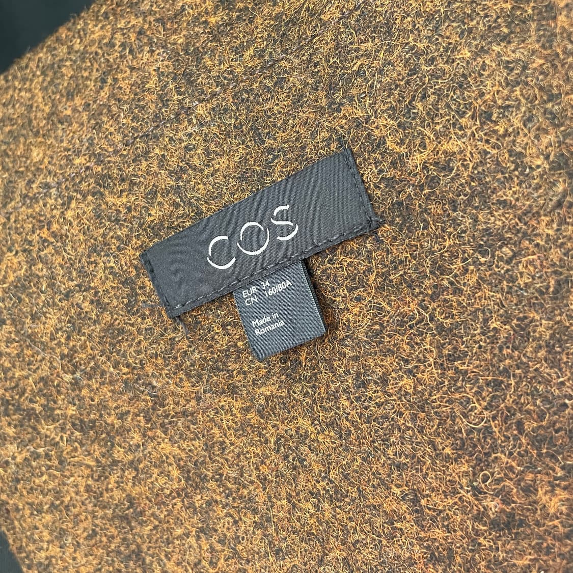 코스 브라운 울 아우터 가디건 상품이미지6