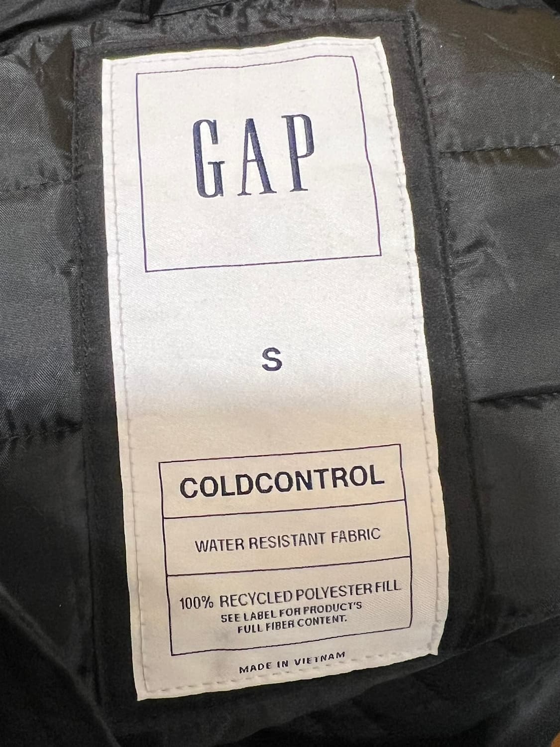 [S] 데드스탁 갭 콜드 컨트롤 경량 패딩 상품이미지7