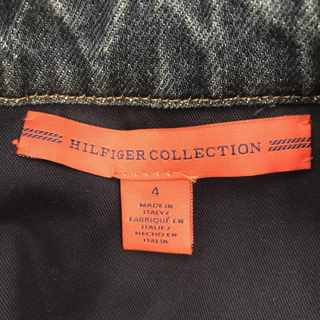 타미힐피거 이태리 최상급 자수 원피스데님자켓 [여성66-77] 상품이미지6