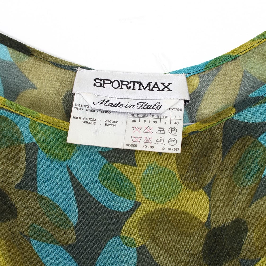 스포트막스 sportmax 플라워 나시 원피스 스커트 셋트 레이어드 드레 상품이미지7