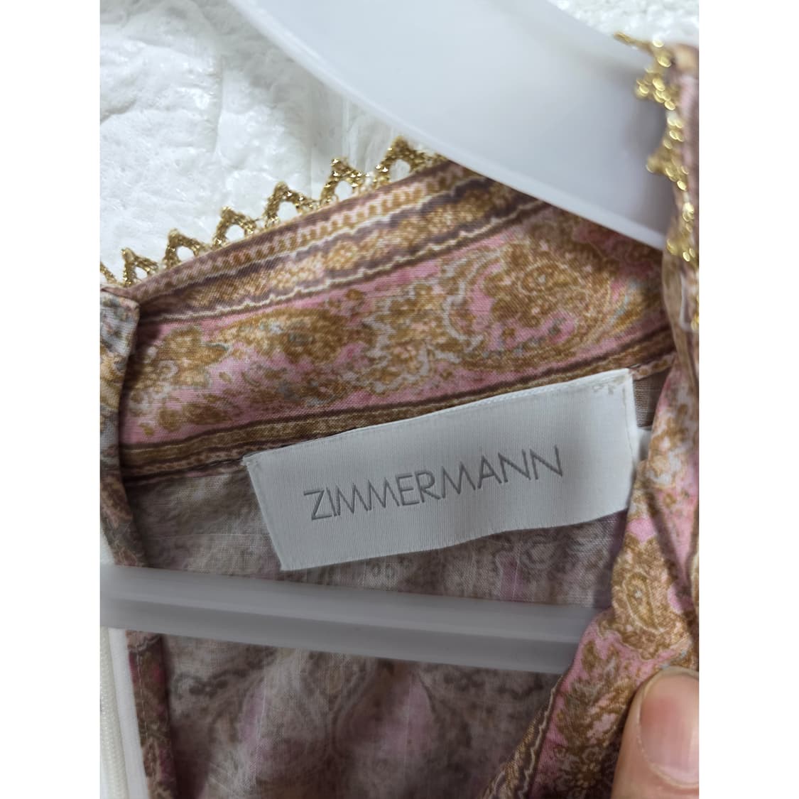 짐머만 안내케랜턴 100%코튼 맥시 원피스 M 상품이미지2