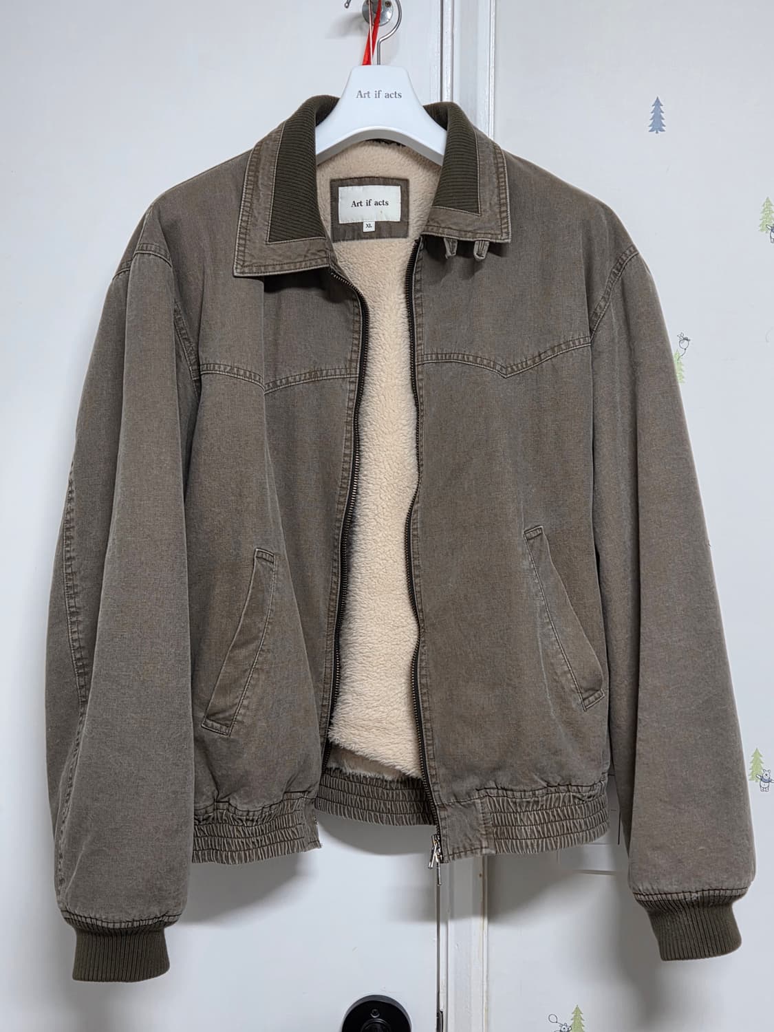 아트이프액츠 쉐르파 자켓 Moss grey [XL] 상품이미지1