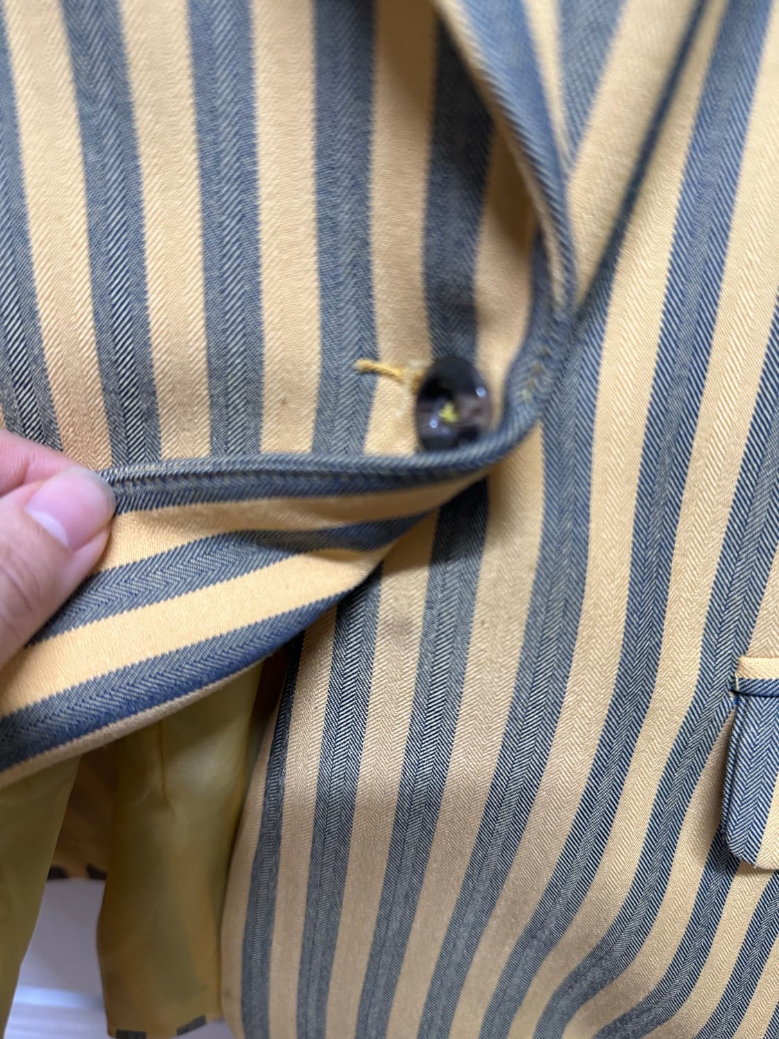 옐로우 스트라이프 블레이저 상품이미지7