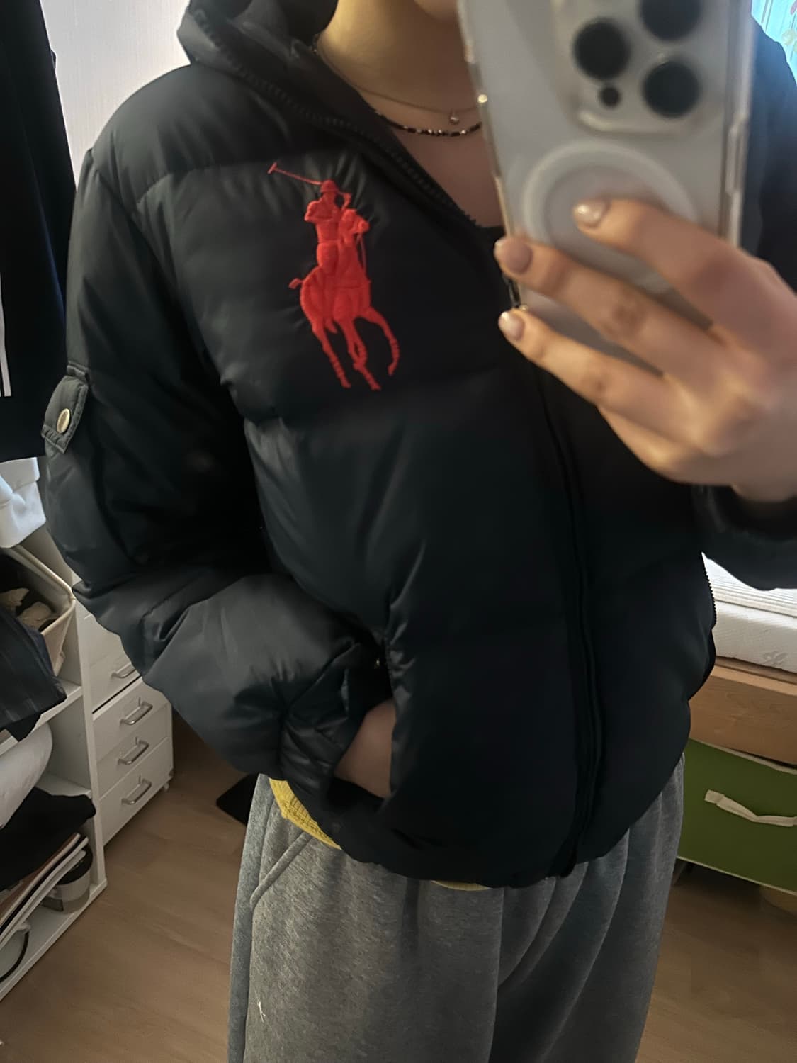 폴로 빅포니 패딩 상품이미지1