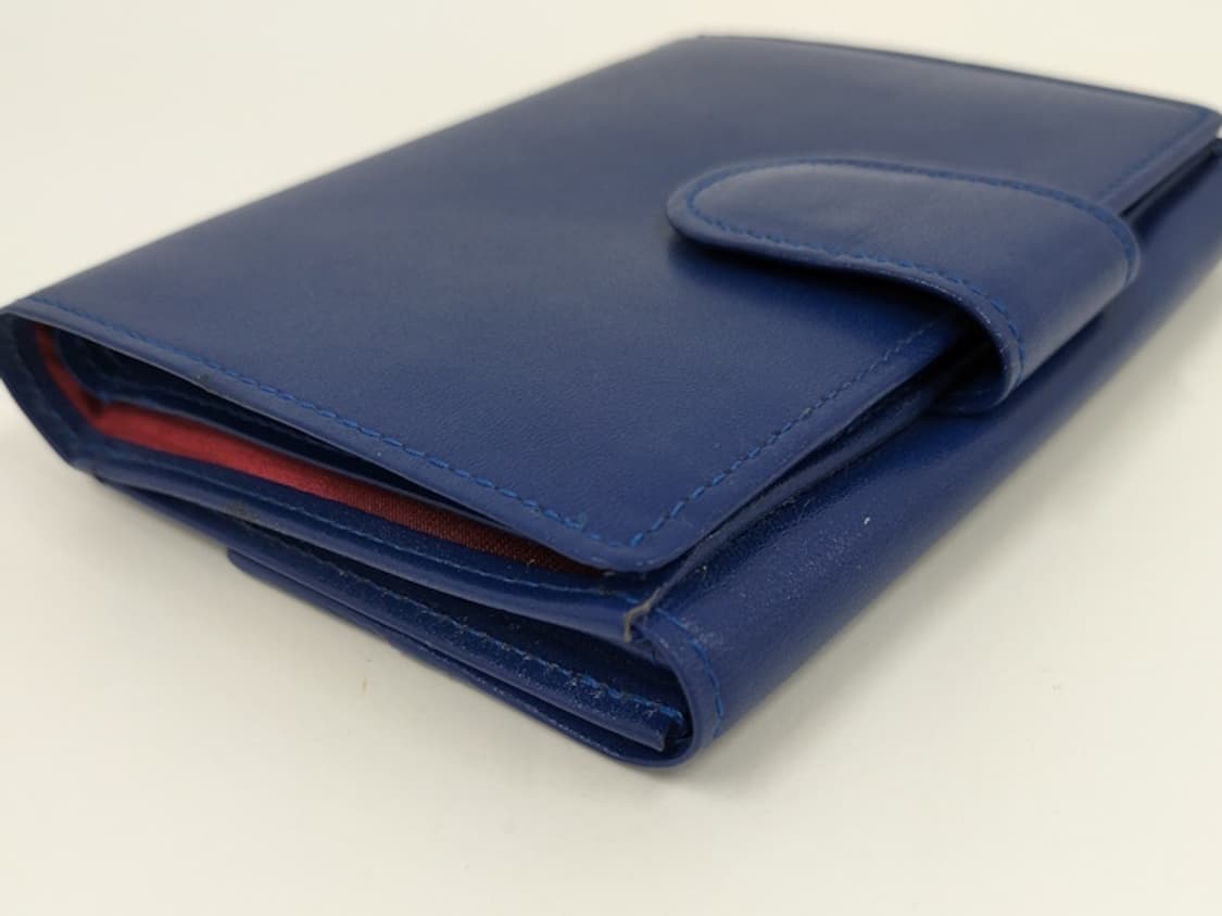 비비안 웨스트우드 가죽 지갑 블루 상품이미지6