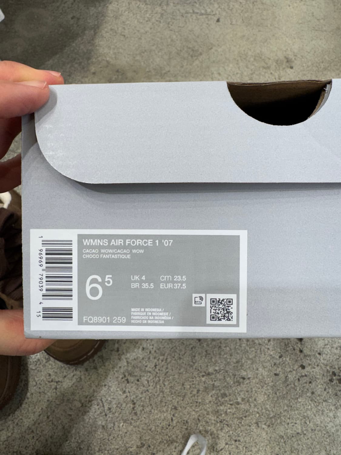 나이키 여성에어포스 1 07 PQ 8901 259 상품이미지4