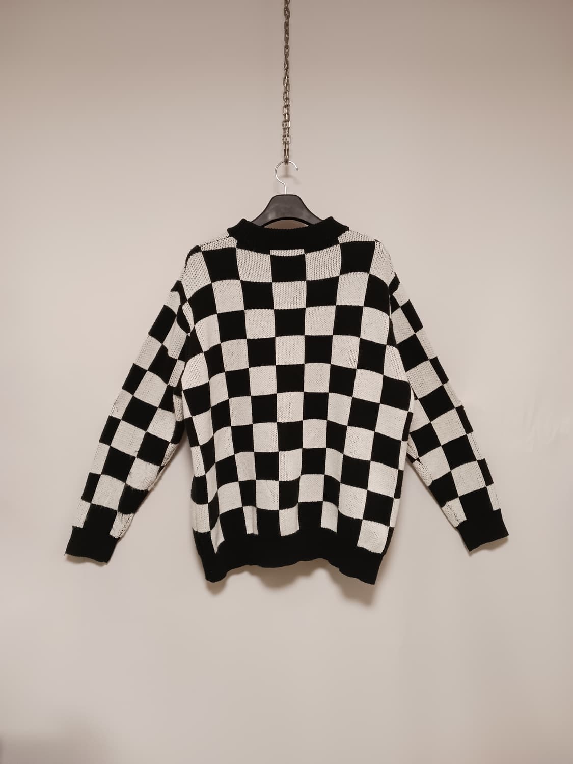 남성 격자무늬 니트 상품이미지3