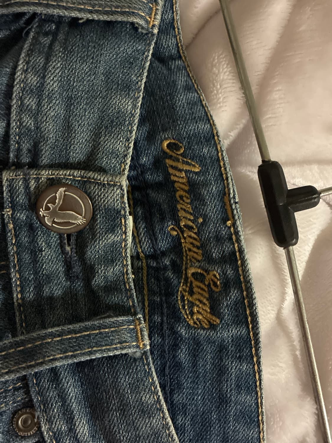 American Eagle denim mini skirt vintage 상품이미지3