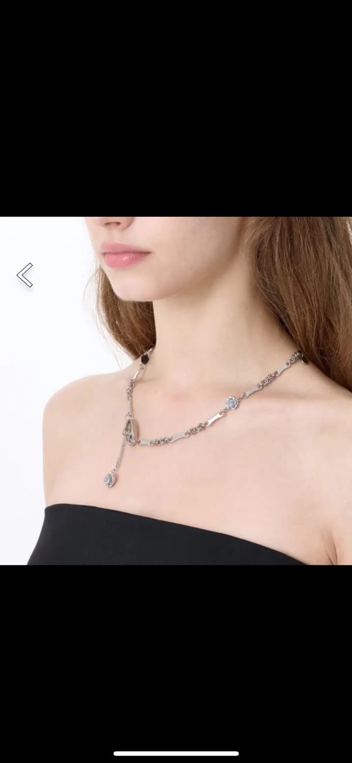 XANADU 제나두 목걸이 PUNK ROSE CHAIN NECKLACE 상품이미지2