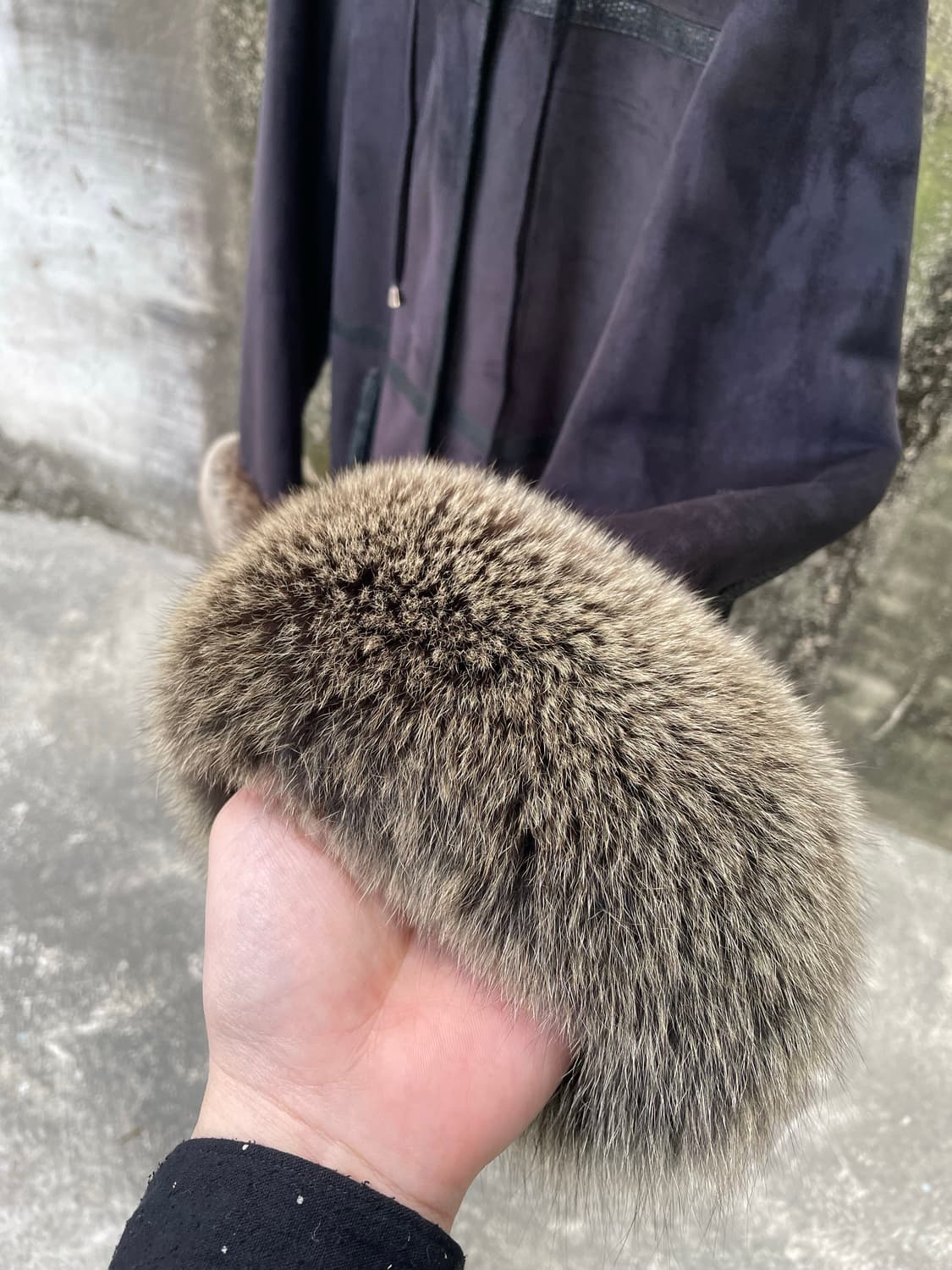 리얼 폭스 퍼 코트 상품이미지6