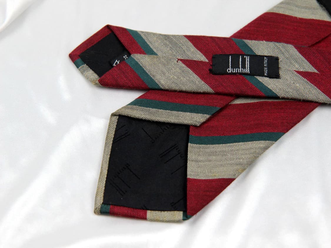던힐 8.5cm A등급 린넨 남자 명품 넥타이 상품이미지4