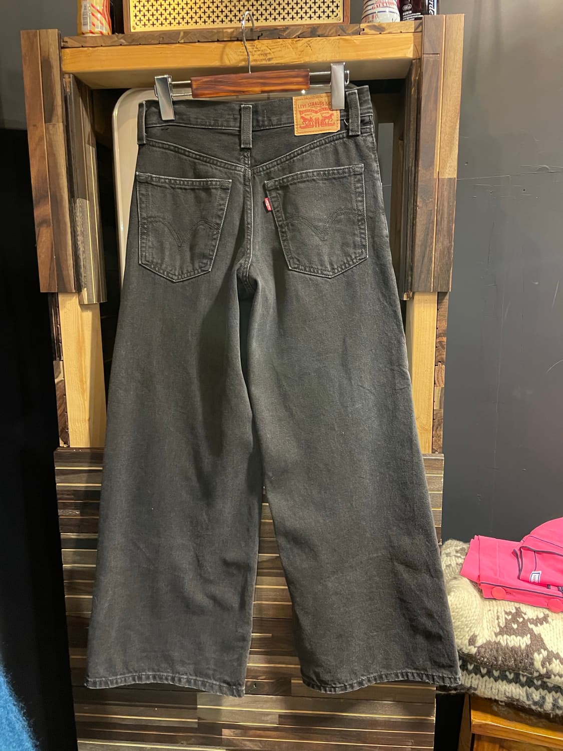 리바이스 흑청 데님팬츠 상품이미지4