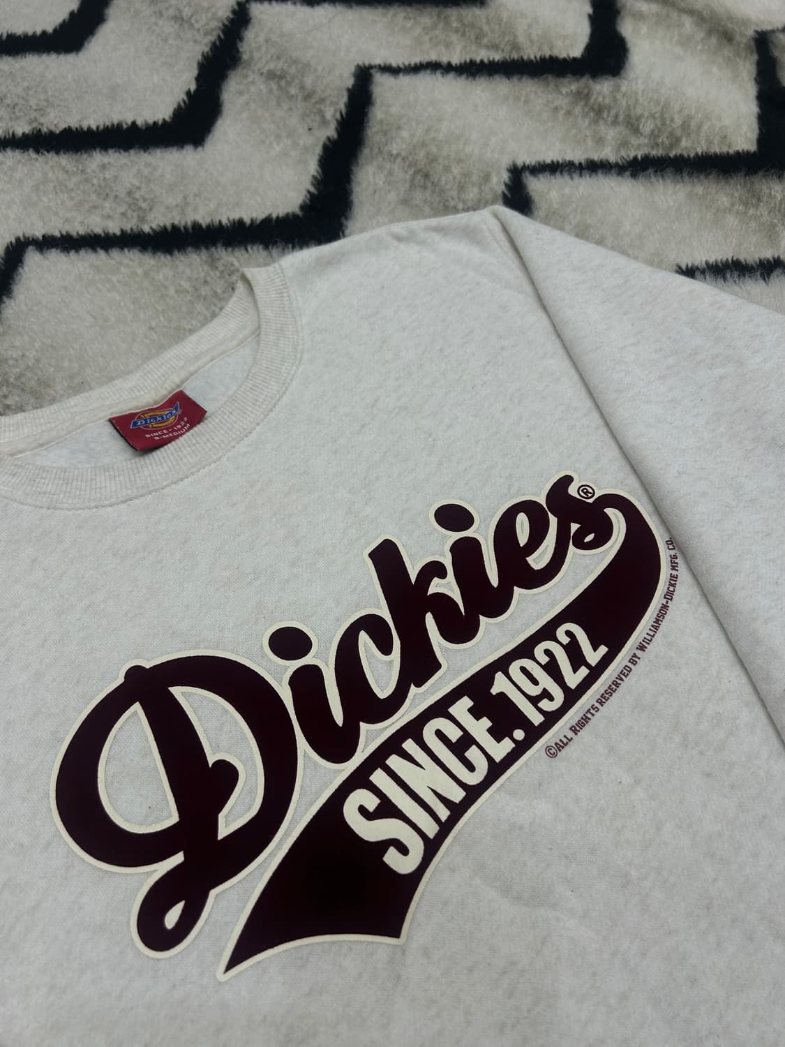 [SM]디키즈 로고 맨투맨/기모/멜란지오트밀 상품이미지1