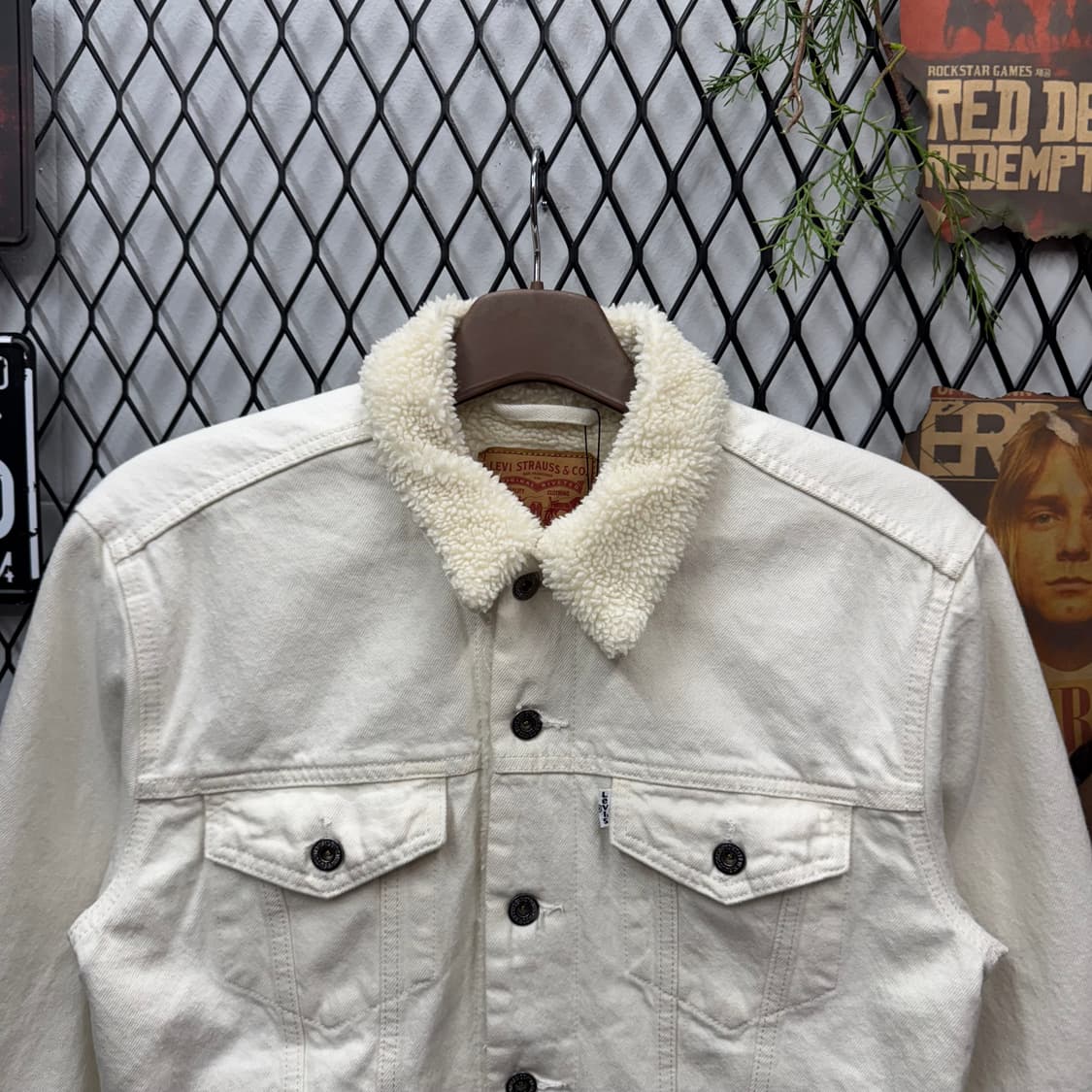 리바이스 타입 3 쉐르파 트러커 자켓 화이트 상품이미지3