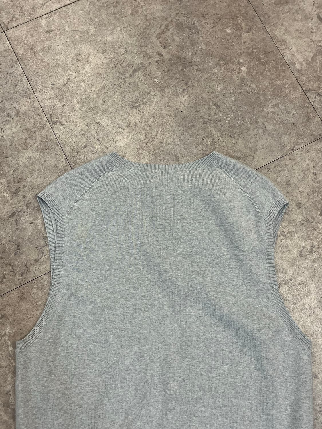 폴로 랄프로렌 니트 베스트 연그레이 M #csz2541 상품이미지8