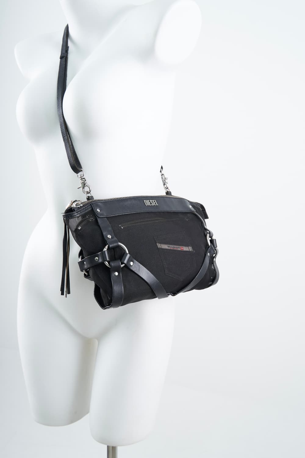 DIESEL mesh harness shouldr bag 상품이미지4