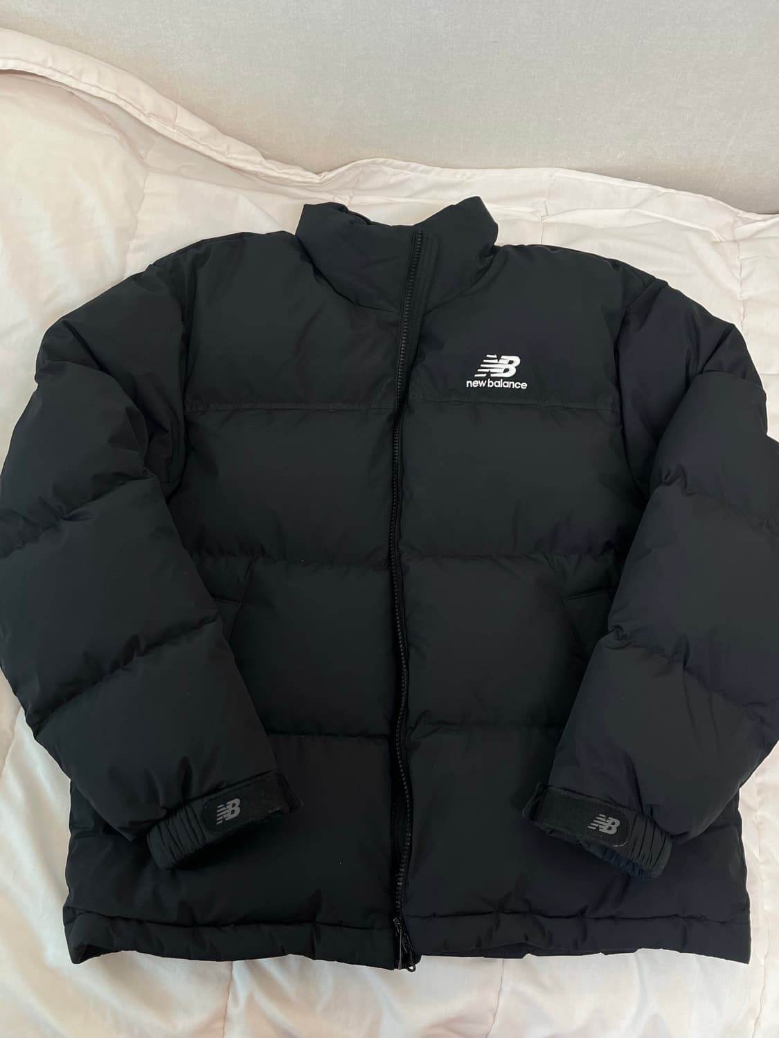 뉴발란스 액티브 숏 구스다운 (블랙) M사이즈 상품이미지1