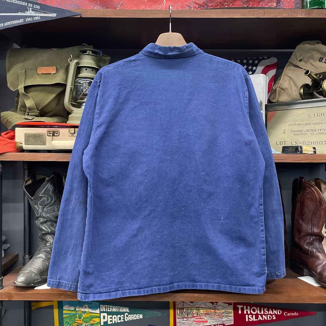 60s-70s 프렌치 워크 자켓 / 빈티지 초어 자켓 워크 웨어 상품이미지2