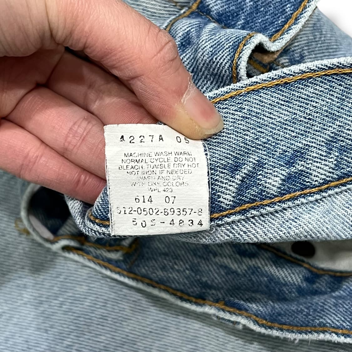 usa 리바이스 505 데님팬츠 s08466 상품이미지10