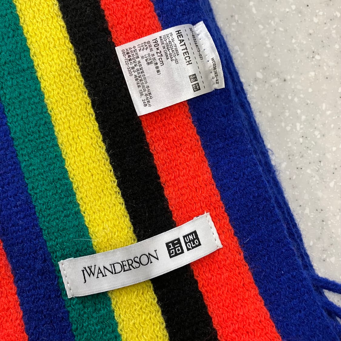 436 유니클로 jw앤더슨 머플러 목도리 상품이미지2