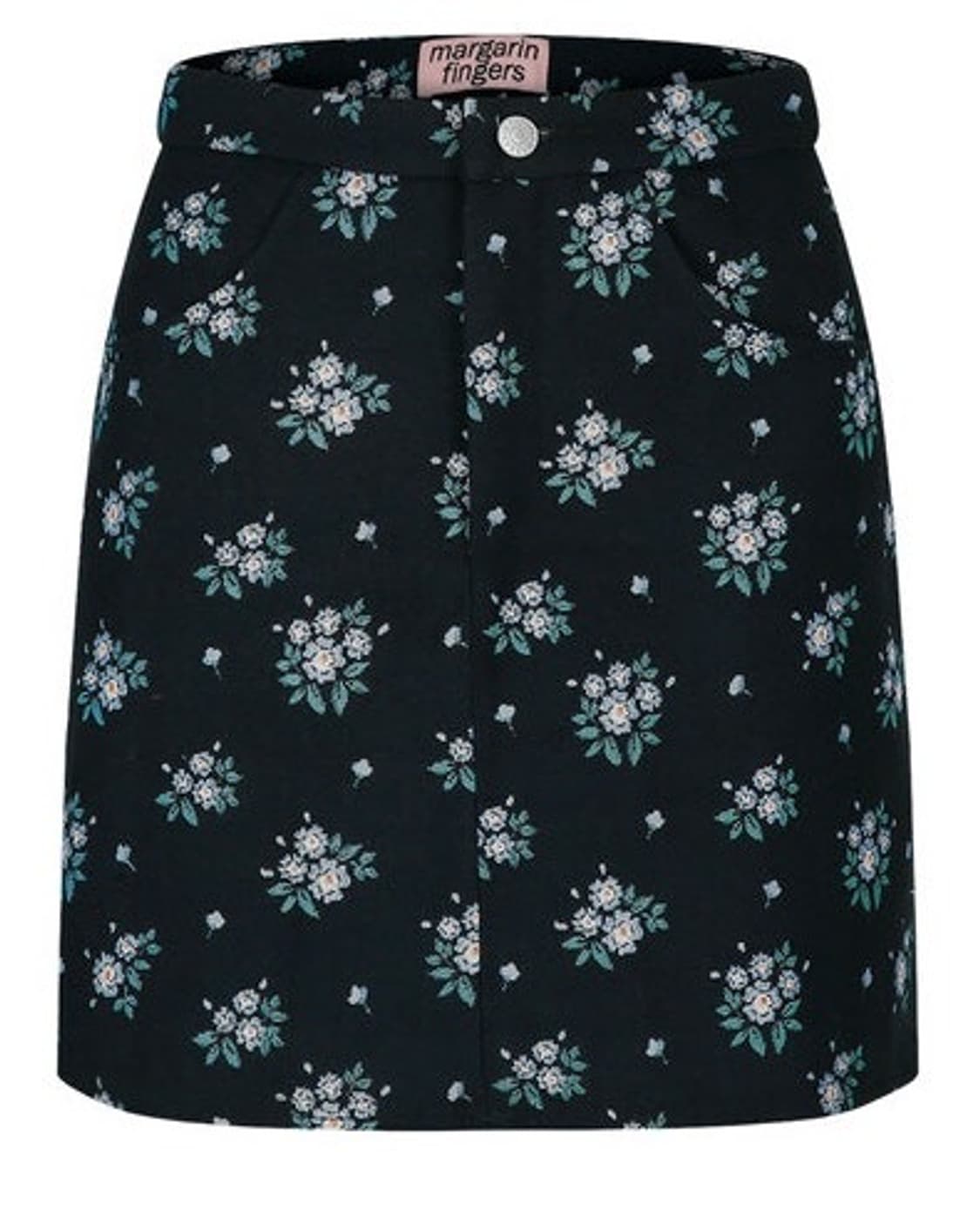 마가린핑거스 플라워 자카드 스커트 상품이미지1