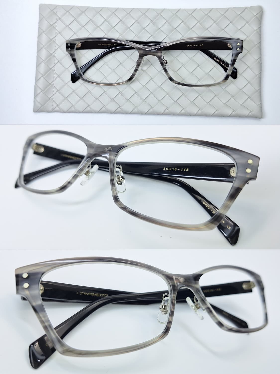일본 사바에 하우스 브랜드 하마모토 HAMAMOTO HT-504 안경테  상품이미지2