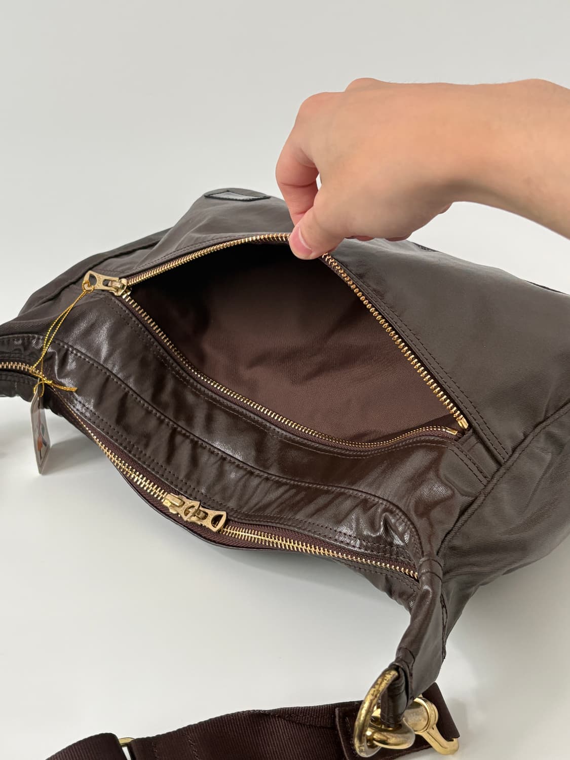 shine shoulder bag (brown) 상품이미지9