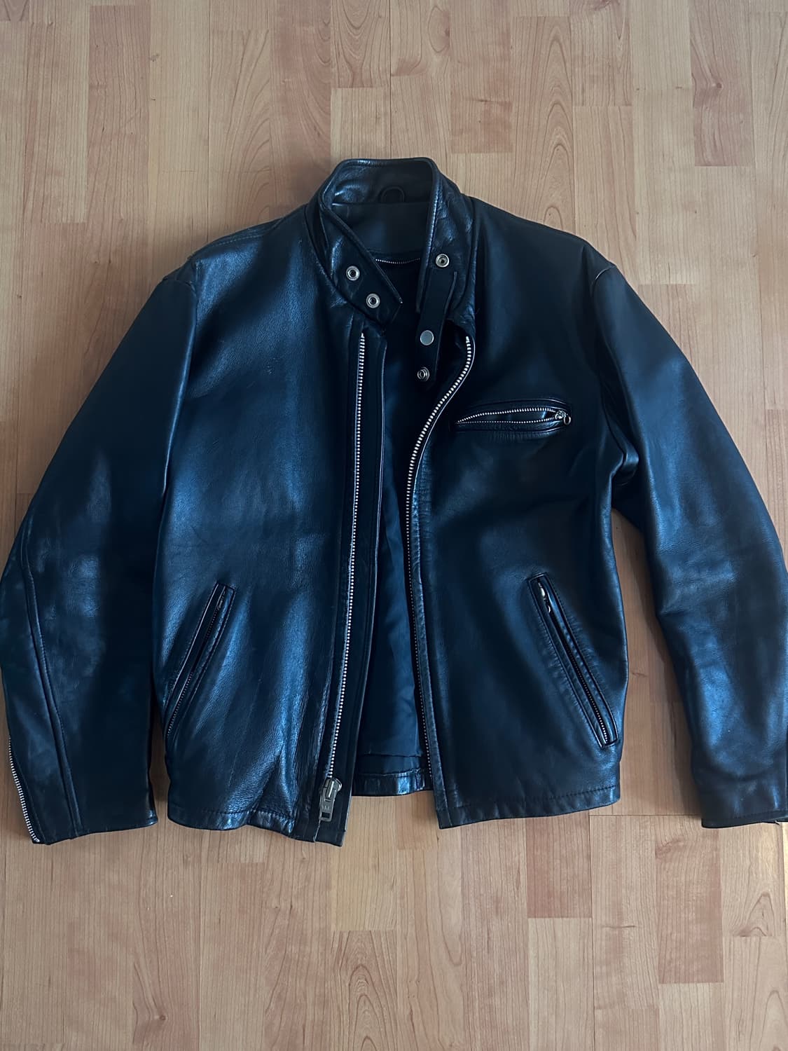 소가죽 레더 자켓 상품이미지1