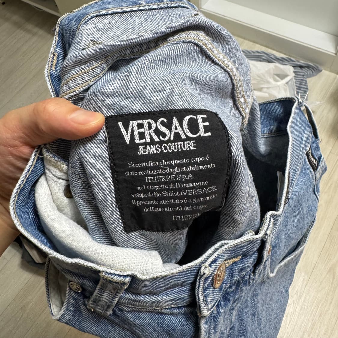 베르사체 데님팬츠 상품이미지6