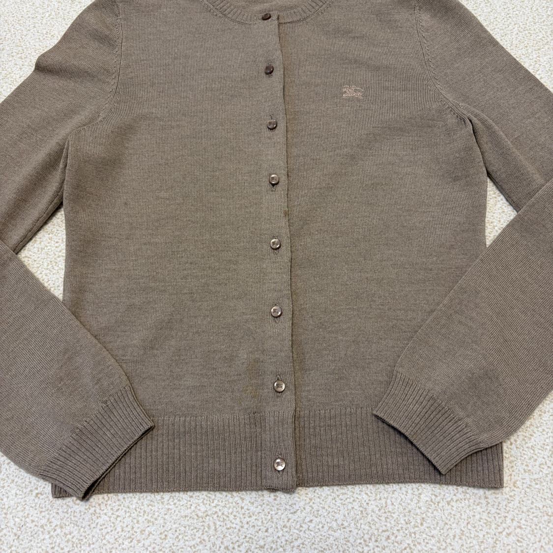 버버리 런던 울 가디건 코코아 상품이미지5