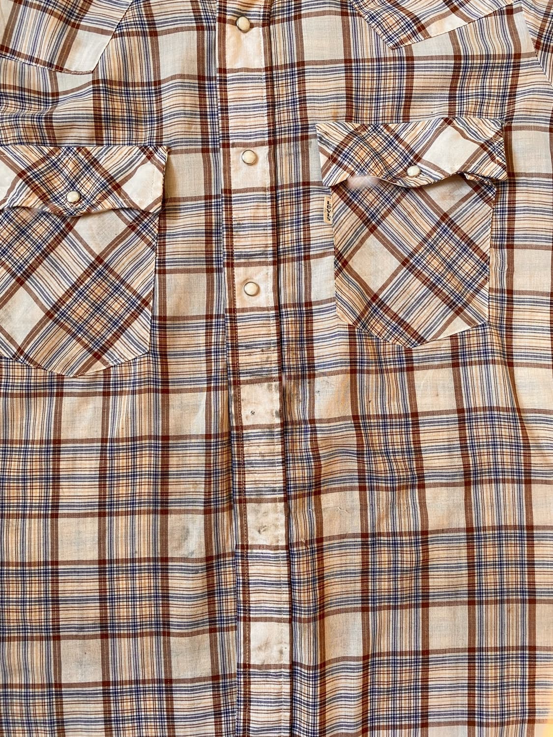 리바이스 체크 셔츠 (Man L) AB1340 상품이미지8