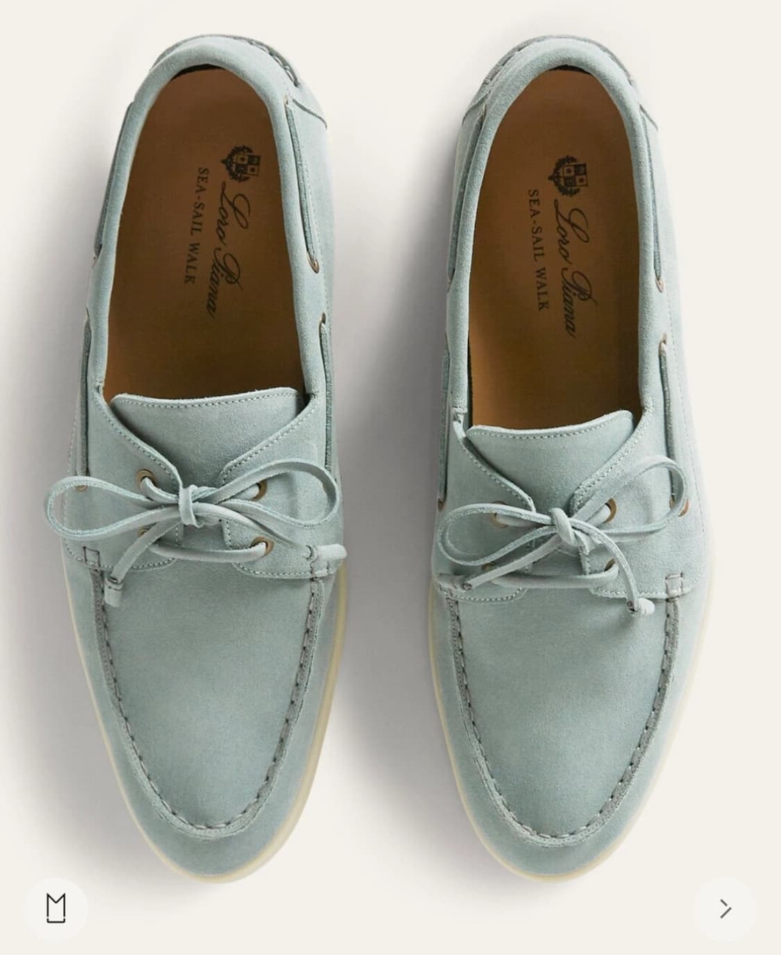 로로피아나 씨세일 워크 보트슈즈 42.5 상품이미지1