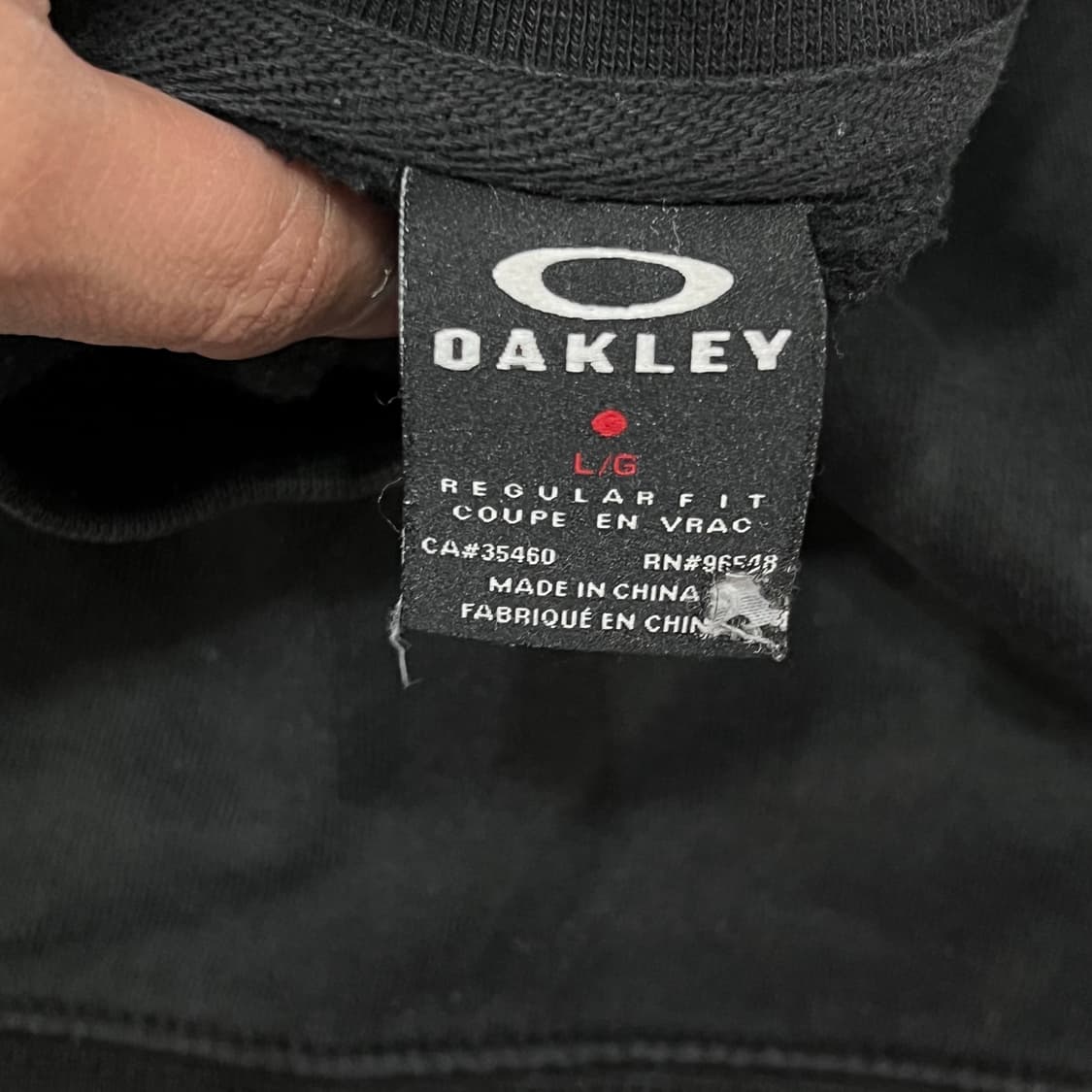  오클리 암레터링 맨투맨 y16380 상품이미지6