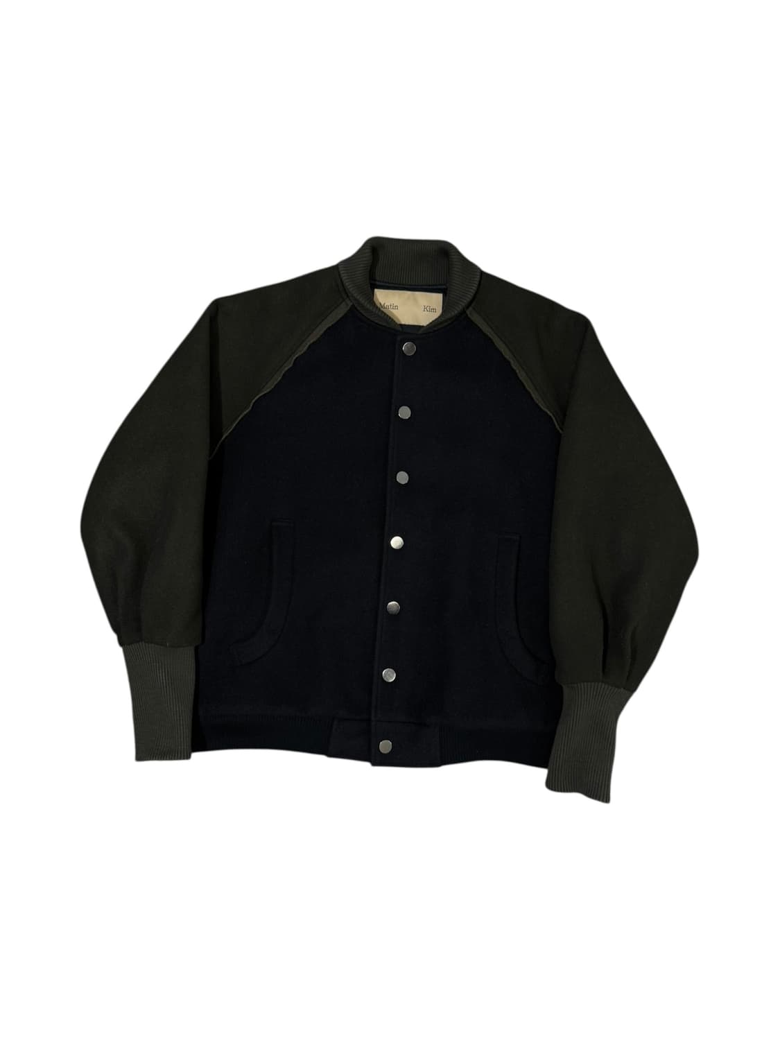 Matin kim 마틴킴 백로고 바시티 상품이미지2