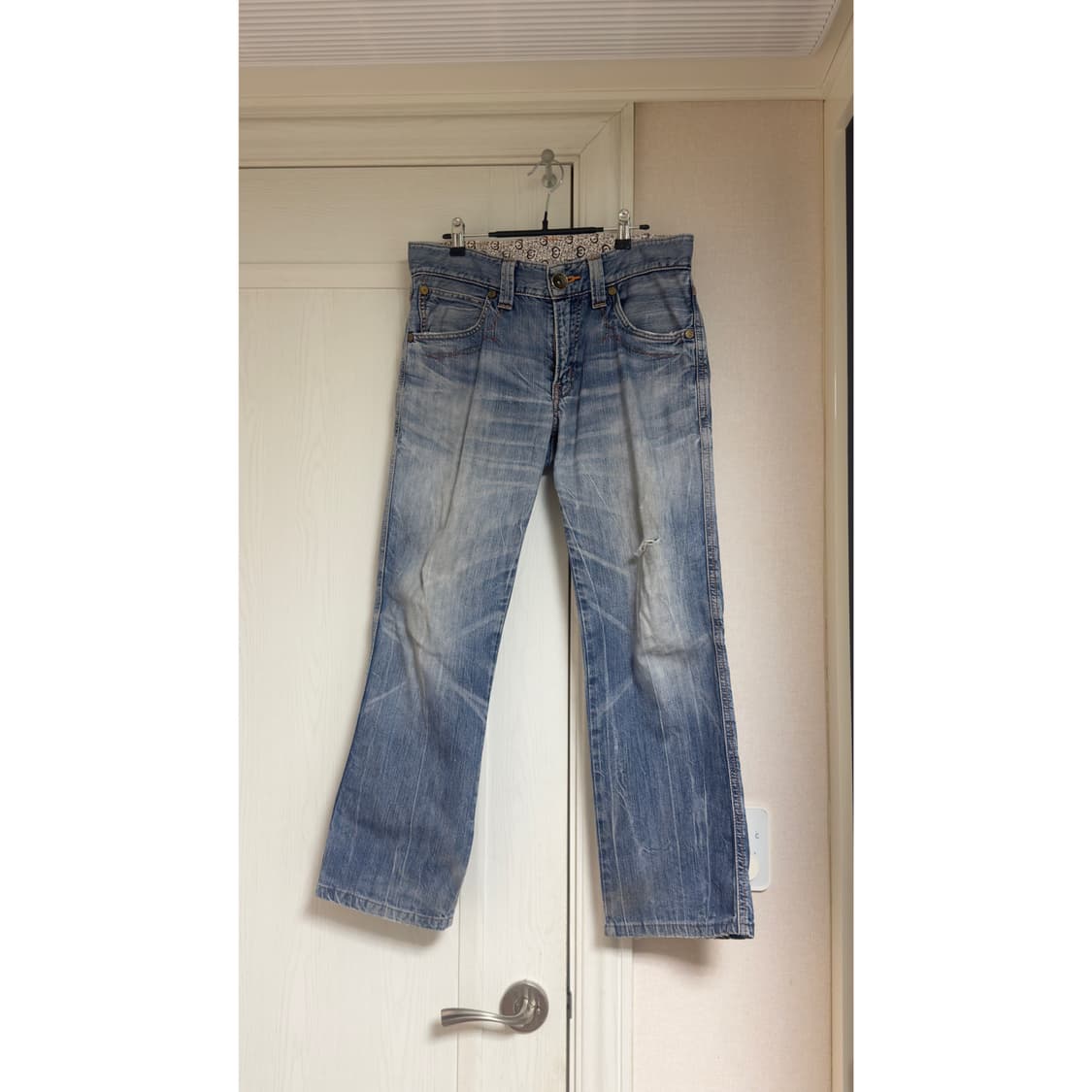 에드윈 블루트립 503 로우라이즈 팬츠 상품이미지2