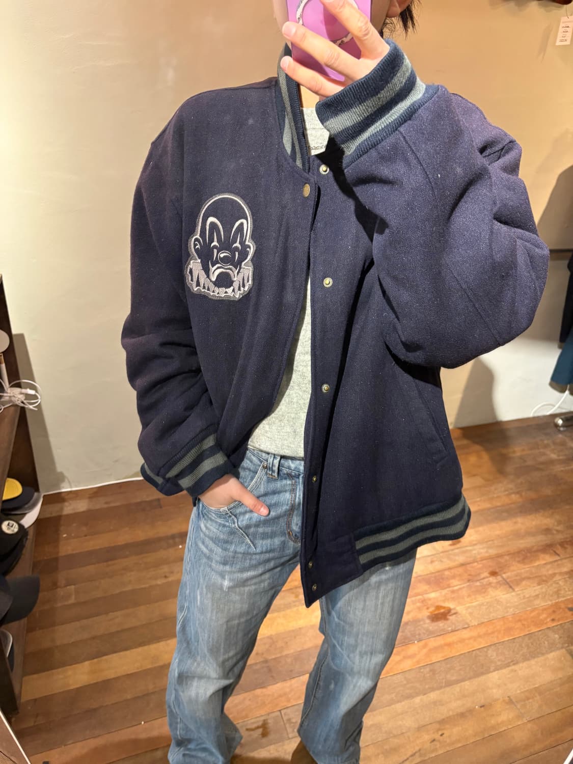 Jorker 90's 울 봄버재킷 상품이미지1