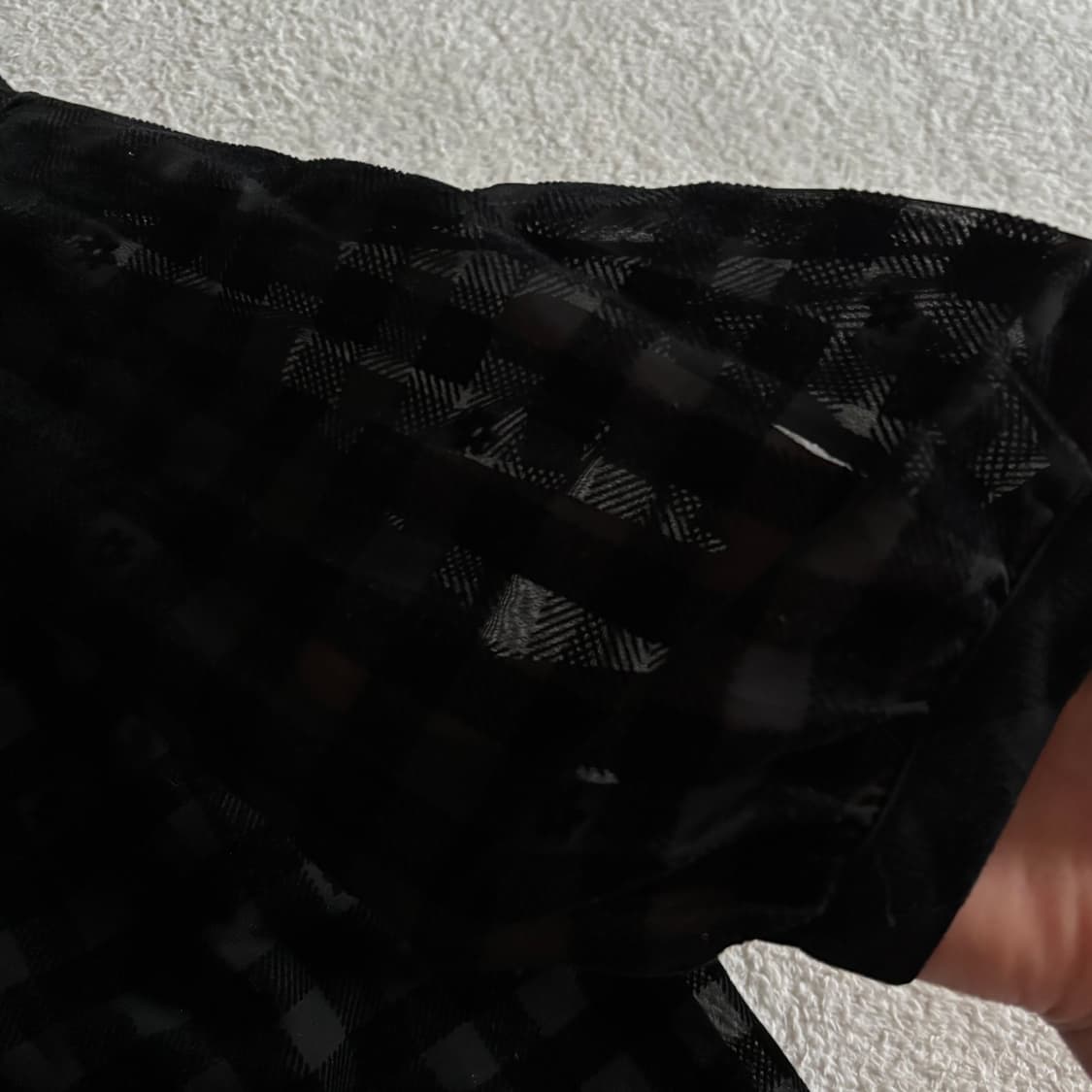 일본빈티지 갤러리 비스콘티 고딕 체크 탑 상품이미지5