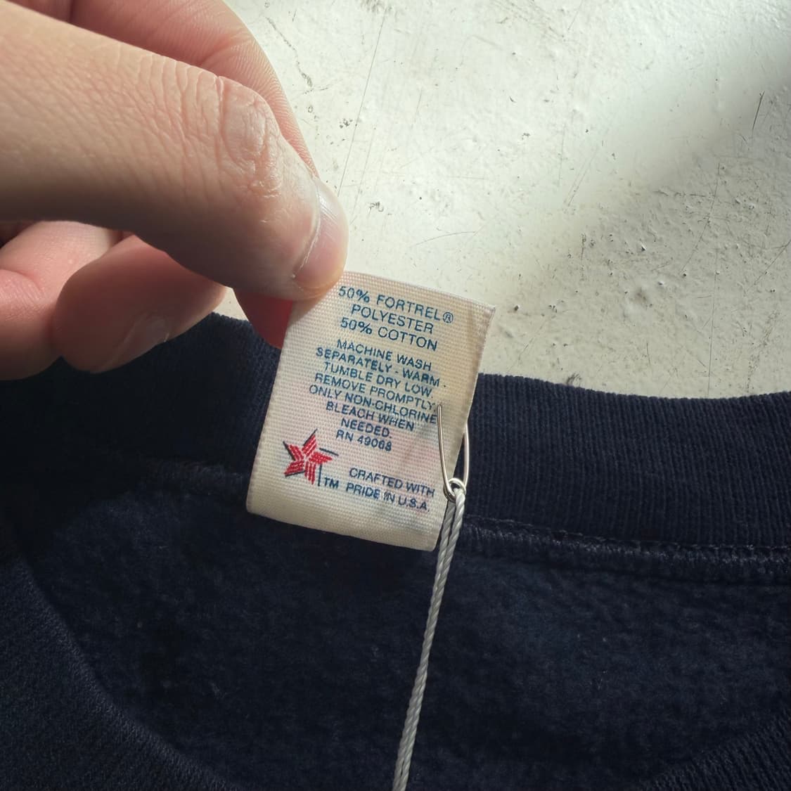 90s US NAVY USA OG 빈티지 스웻셔츠 XL 상품이미지6