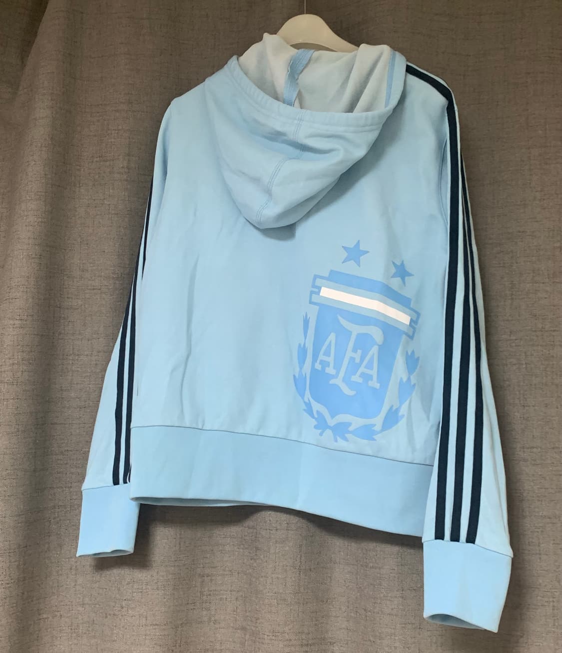 [95]아디다스 아르헨티나 후드집업 하늘색 상품이미지2